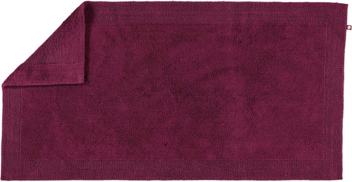 RHOMTUFT Prestige Badteppich 100% Baumwolle 237 Brombeer, 80 x 160 cm 80 x 160 cm Badteppich 237 Bro