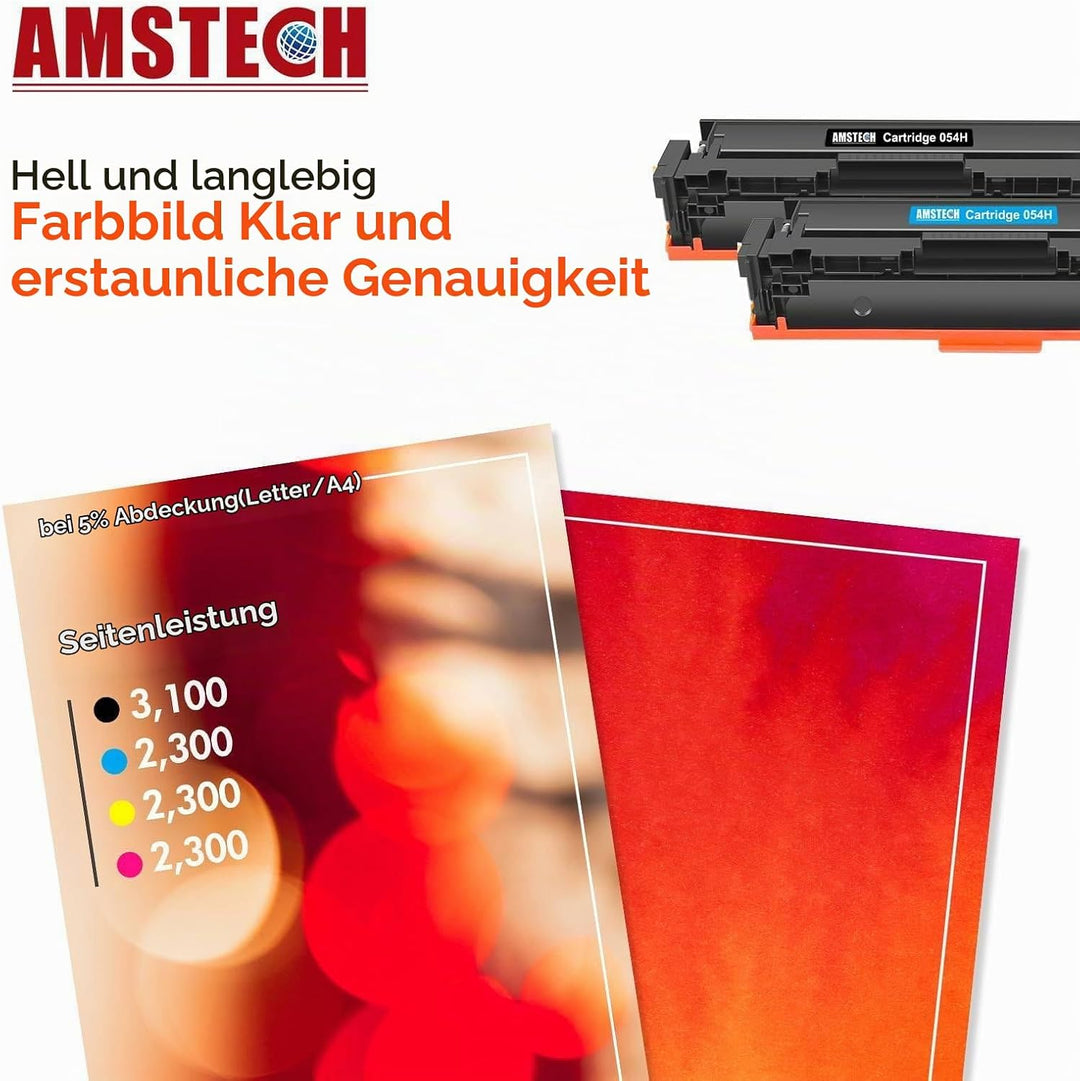 054H 054 CRG-054H CRG-054 Kompatibel für Canon 054H Toner Set 054 Cartridge i-SENSYS MF643Cdw MF641C