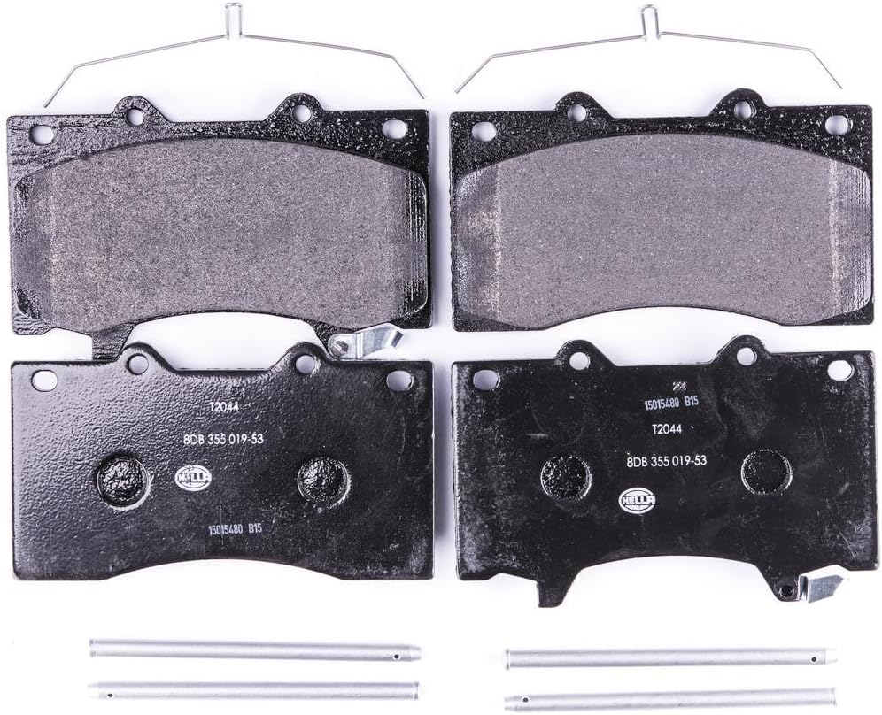 HELLA PAGID 8DB 355 019-531 Bremsbelagsatz - T2044 - Dicke/Stärke: 17.8mm - Bremssystem: Akebono - m