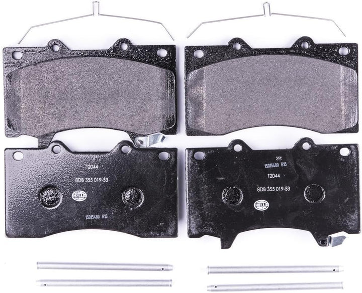 HELLA PAGID 8DB 355 019-531 Bremsbelagsatz - T2044 - Dicke/Stärke: 17.8mm - Bremssystem: Akebono - m
