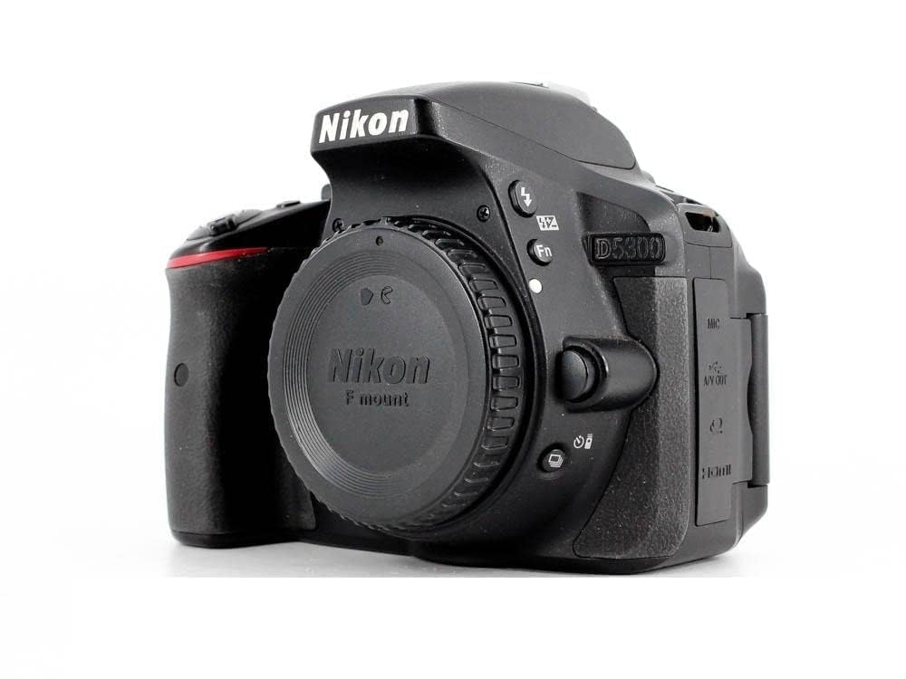 Nikon D5300 Kit DX 18-55 VR Schwarz inkl. 18-55mm Objektiv, Schwarz inkl. 18-55mm Objektiv