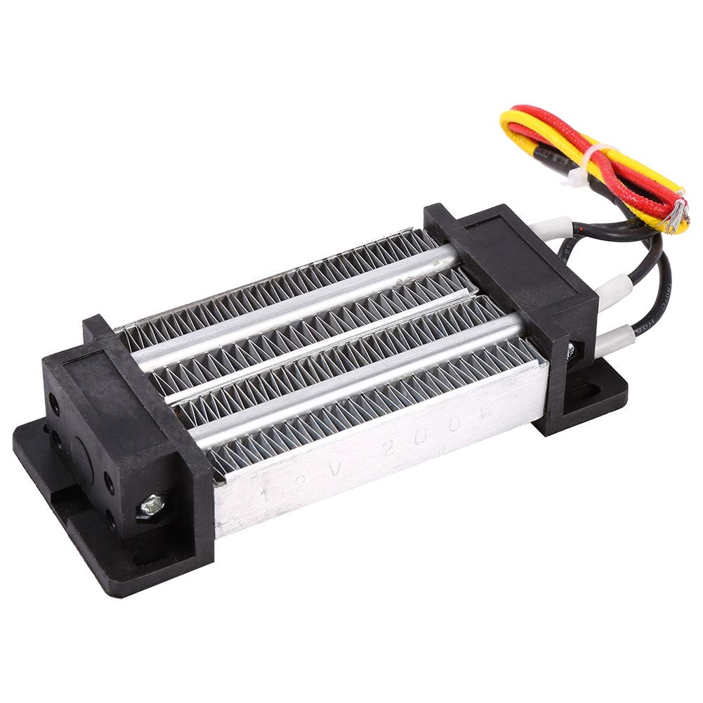 PTC-Heizelement, 200W DC 12V Isoliertes PTC-Keramik-Luftheizgerät, PTC-Heizung, Elektrisch isolierte