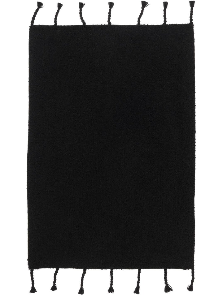 RugVista Badematte Zale, 90 x 60 cm, Rechteckig, Mittelflor, Drehbar, Moderner Badteppich, Maschinen