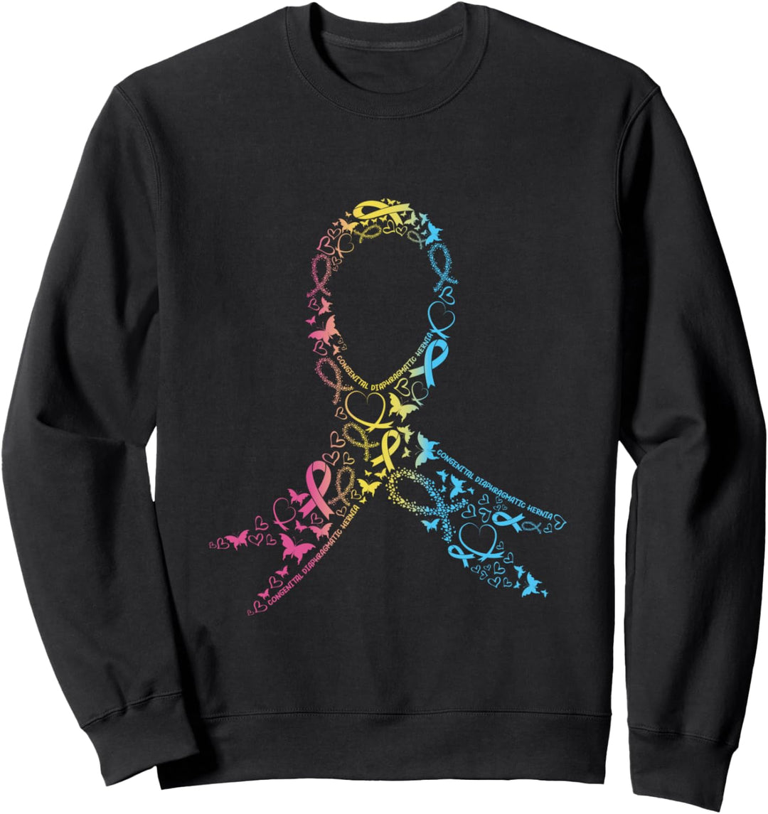 Band zur Aufklärung über angeborene Zwerchfellhernien CDH-Kr Sweatshirt