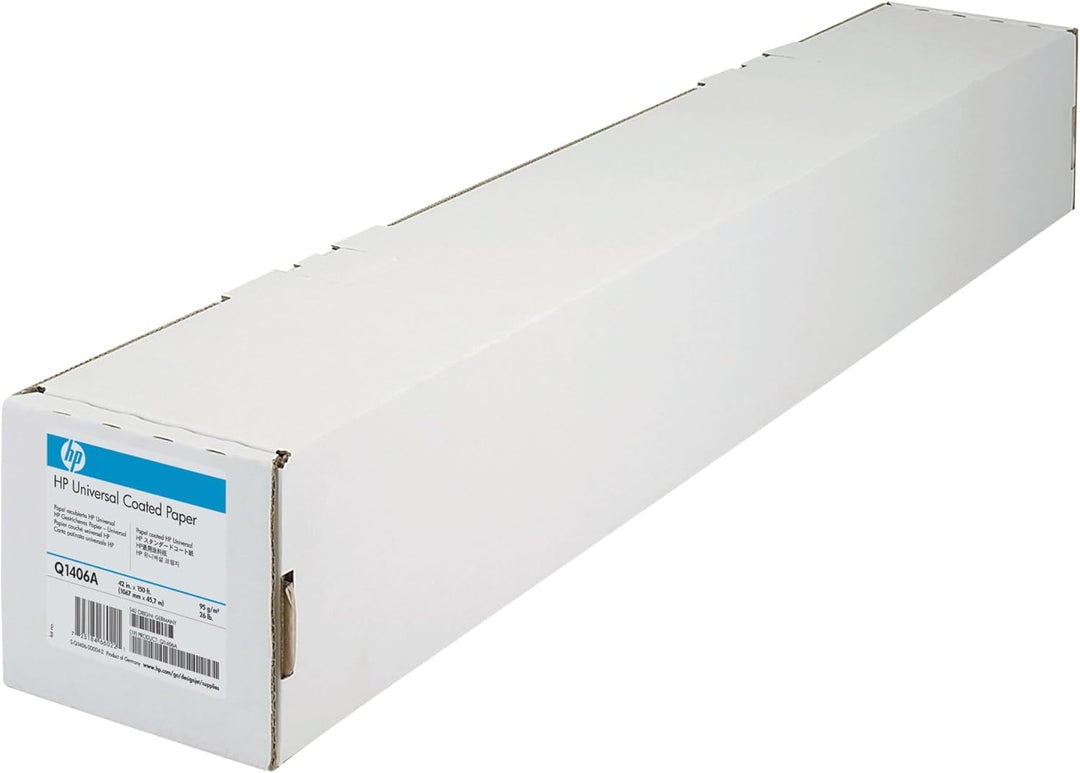 HP Q1406A Coated paper Inkjet 95g/m2 1067 mm x 45.7 m 1 Rölle Pack