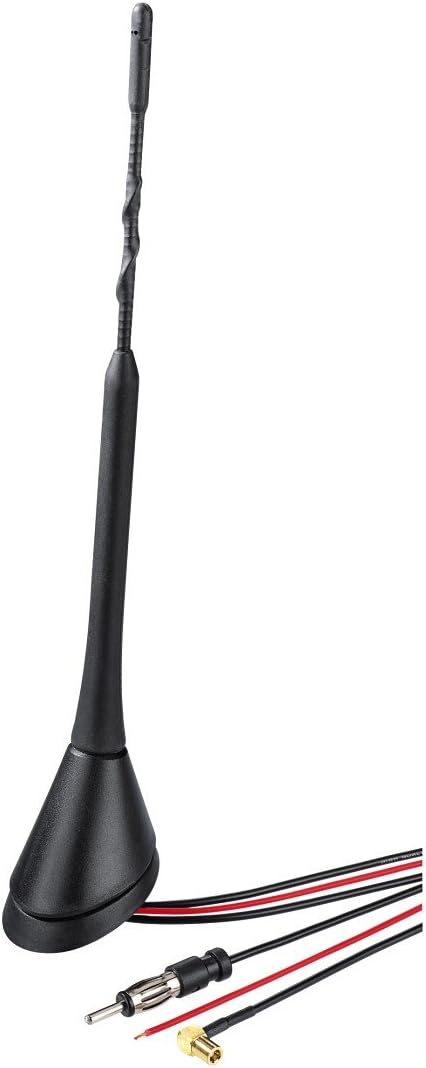 Hama Auto Antenne für DAB/DAB+, AM/FM (flexible Dachantenne für Digitalradio Empfang im Autoradio, B