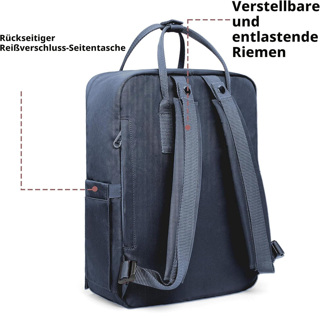 KALIDI Rucksack/Daypack Rucksack Mädchen Jungen & Kinder Damen Herren Schulrucksack mit laptopfach f