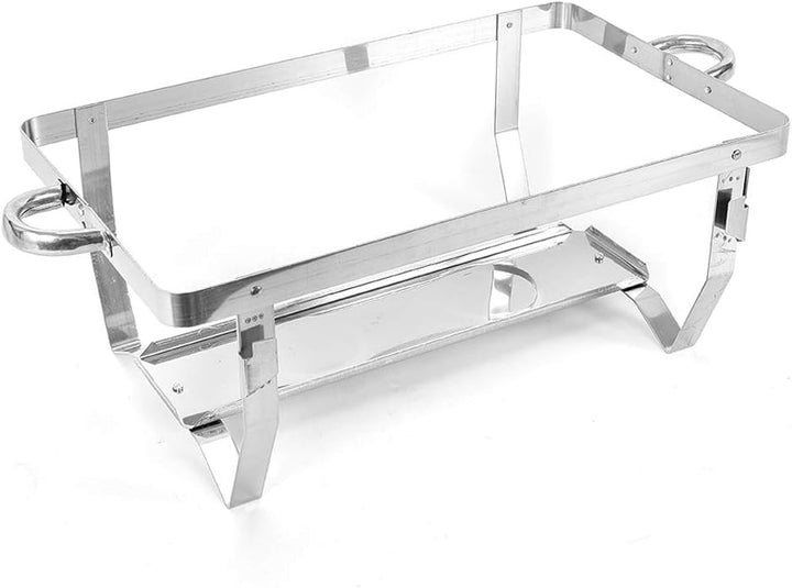 Warmhaltebehälter Essen,Edelstahl Chafing Dish,Speisenwärmer Edelstahl Chafing Dish + Deckel für Cat