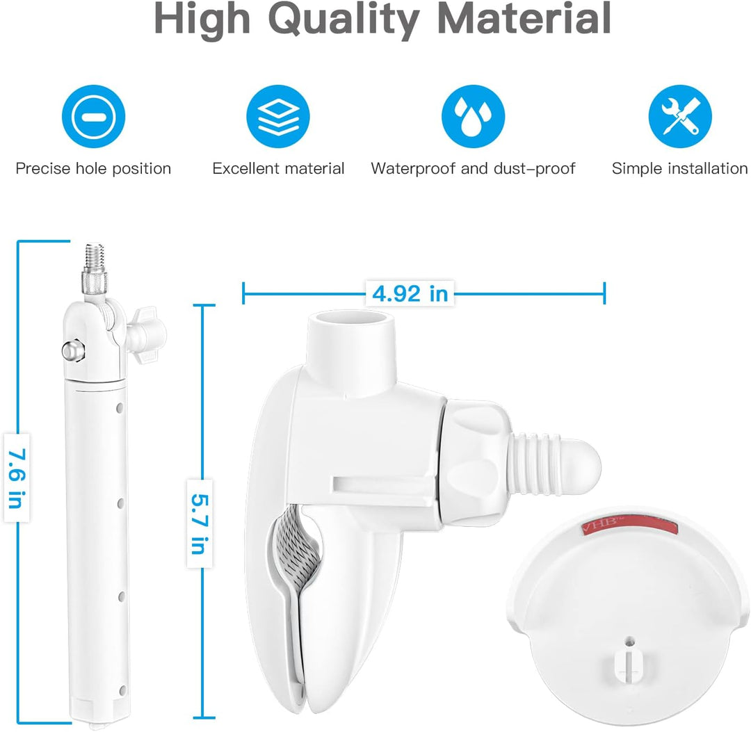 HOLACA Babyphone mit Kamera Halterung für eufy Security SpaceView Babyphone mit 5 Zoll LCD-Display,