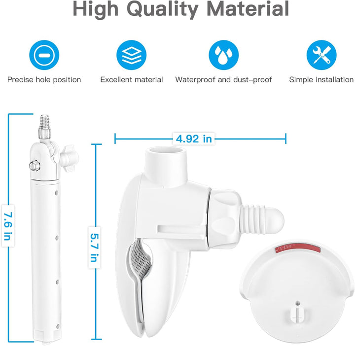HOLACA Babyphone mit Kamera Halterung für eufy Security SpaceView Babyphone mit 5 Zoll LCD-Display,
