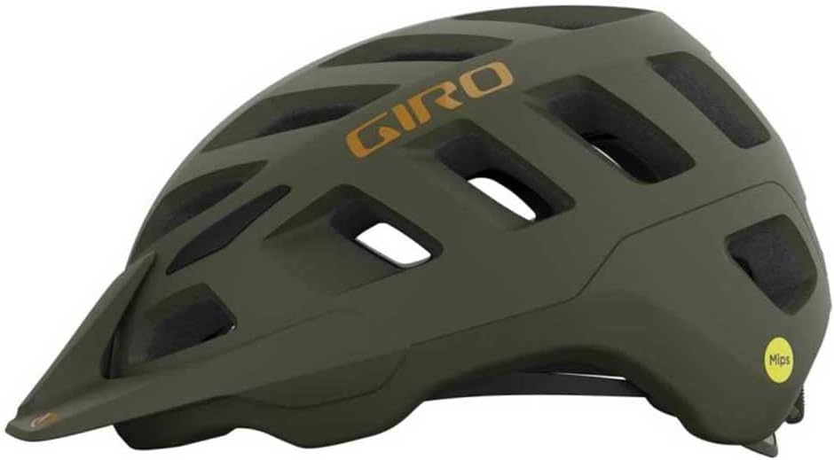 Giro Unisex – Erwachsene Radix Fahrradhelme M Matte Trail Green 22, M Matte Trail Green 22
