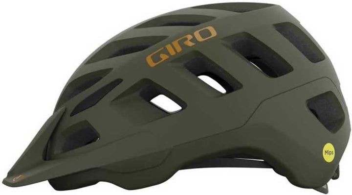 Giro Unisex – Erwachsene Radix Fahrradhelme M Matte Trail Green 22, M Matte Trail Green 22