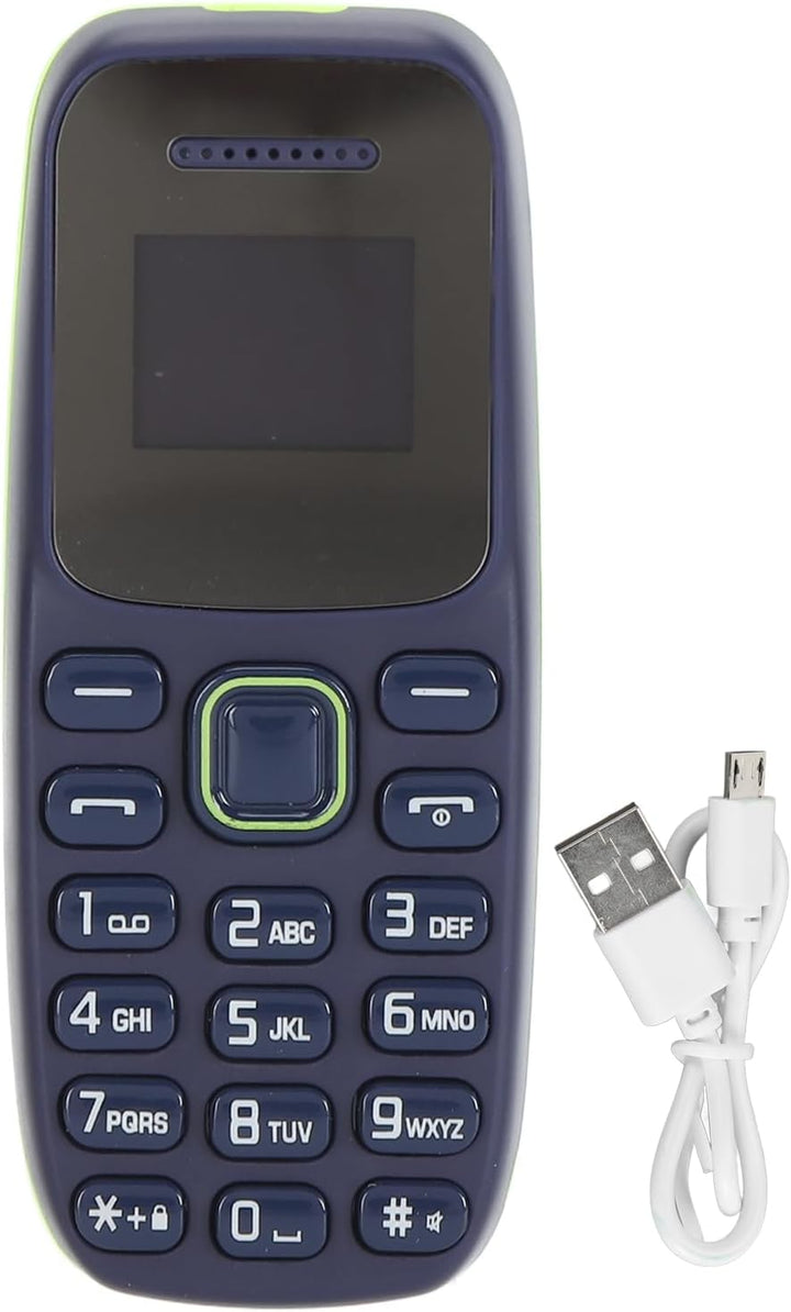 VGEBY Grossknopf-Handy, älteres Handy Entsperrt 2G GSM -Telefon 0,66 Zoll Dual-SIM GSM -Musik-Player