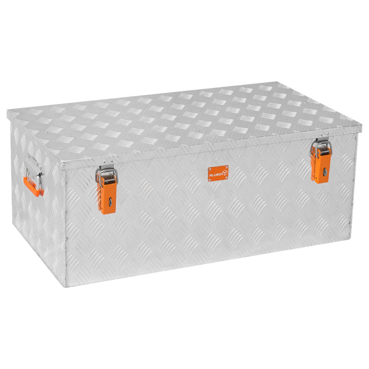 alubox Werkzeugkiste Riffelblech ABX-RL140 Aluminium 1,5mm Werkzeugkiste leicht und robust 140 Liter