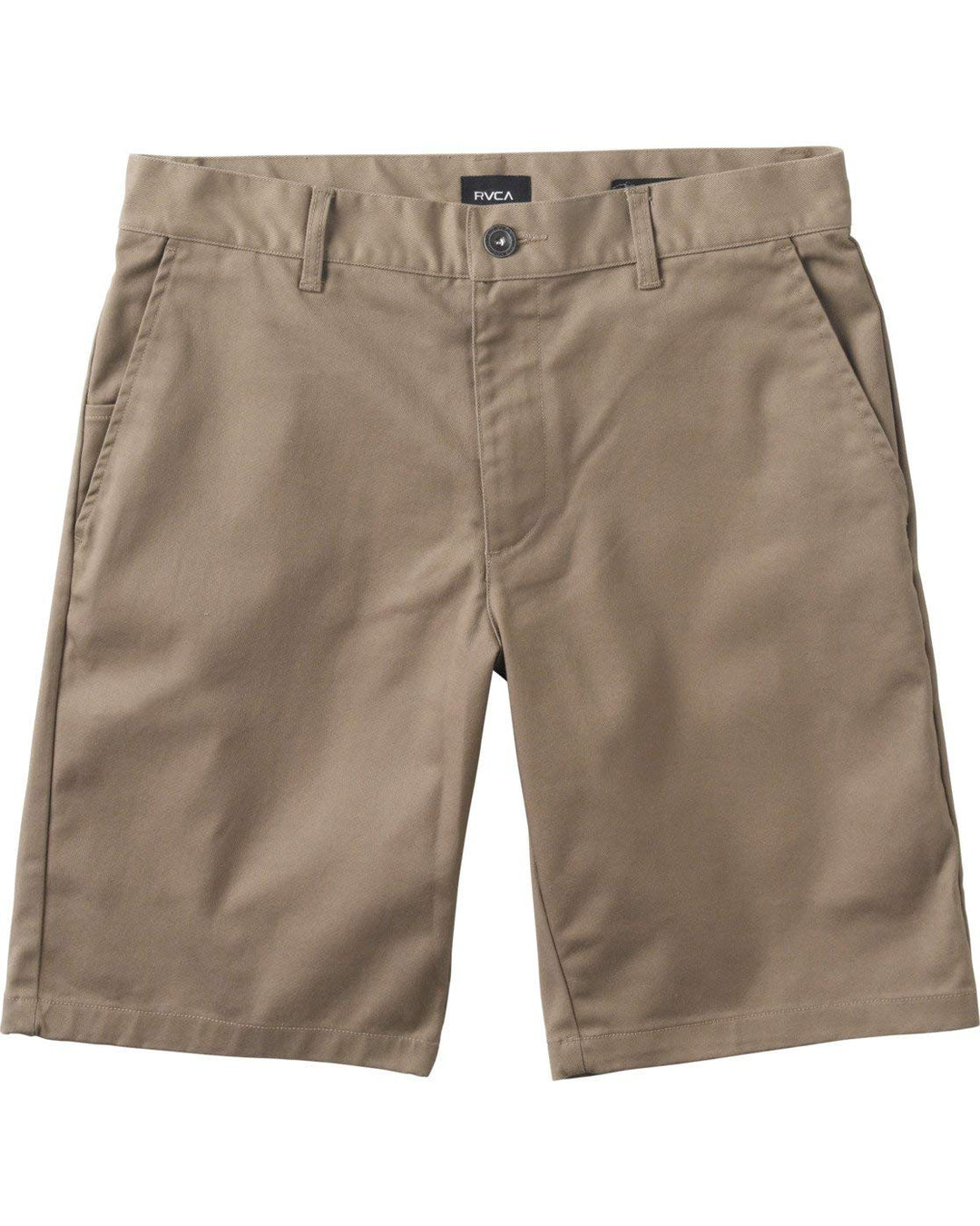 RVCA Jungen Lässige Shorts Weekend Stretch Chino Walkshort 26 Dunkles Khaki, 26 Dunkles Khaki