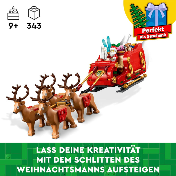 LEGO Feiertags-Bundle - Enthält Schlitten des Weihnachtsmanns (40499) & Weihnachtsbaum (40573) - Bau