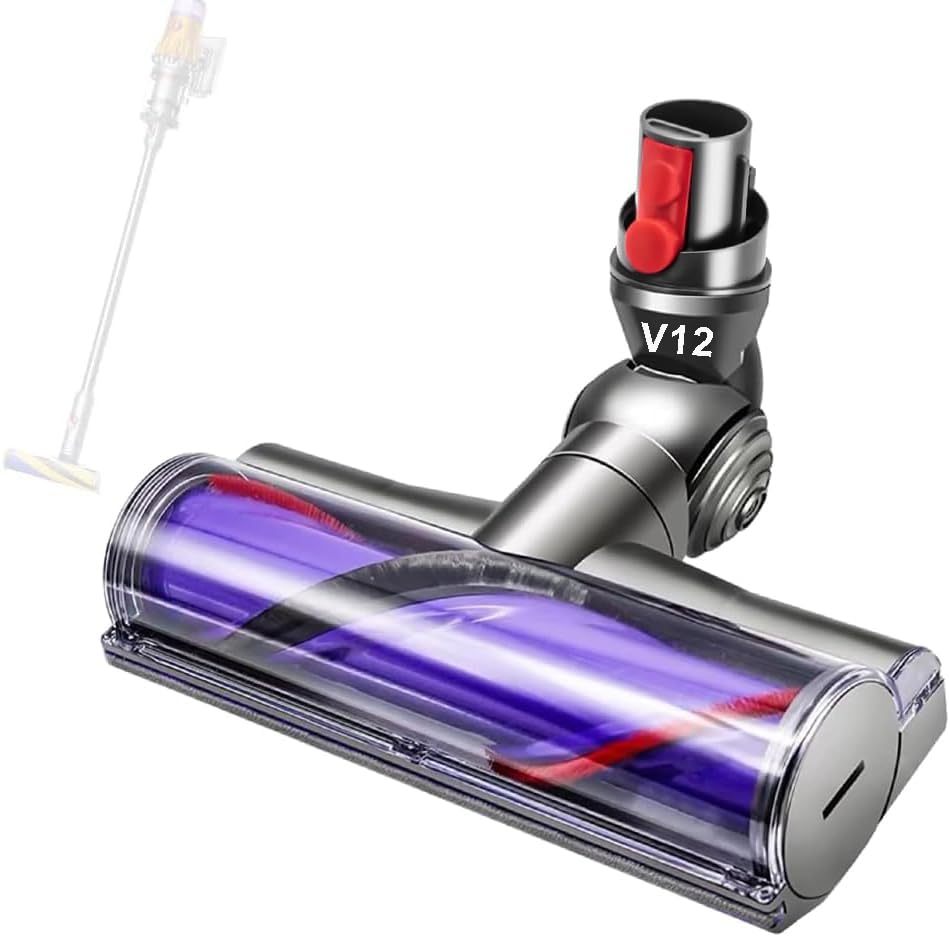 Ersatzbürstenkopf für Dyson V12 Detect Slim und V10 Digital Slim, mit austauschbarem Direktantriebsr