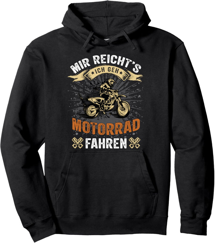 Supercross Dirt Bike Spruch Enduro Motorrad Motocross Cross Pullover Hoodie
