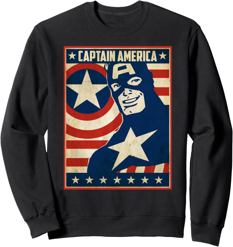 Marvel Captain America Avengers Poster C1 Sweatshirt