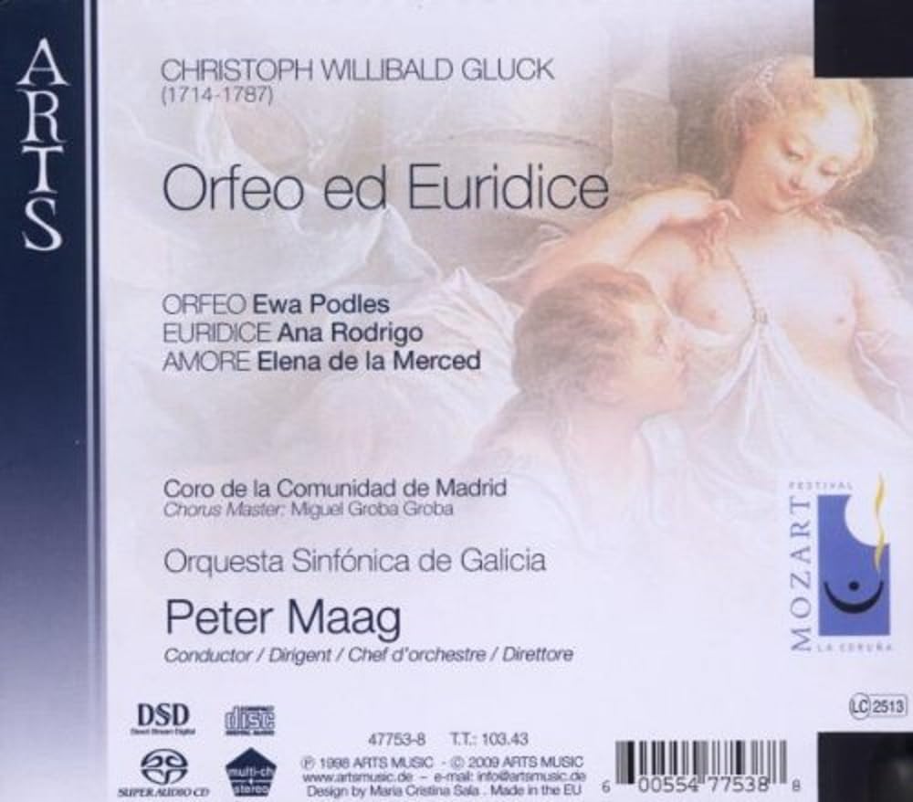 Orfeo ed Euridice, Audio-CD