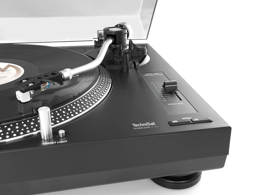 TechniSat TECHNIPLAYER LP 300 - Profi-USB-DJ-Plattenspieler (mit Scratch-Funktion und Digitalisierun