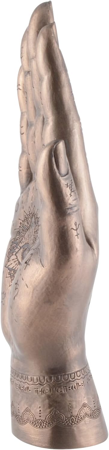 VOGLER Joh. Vogler GmbH Hand der Fatima mit magischen Symbolen verziert - bronziert by Veronese