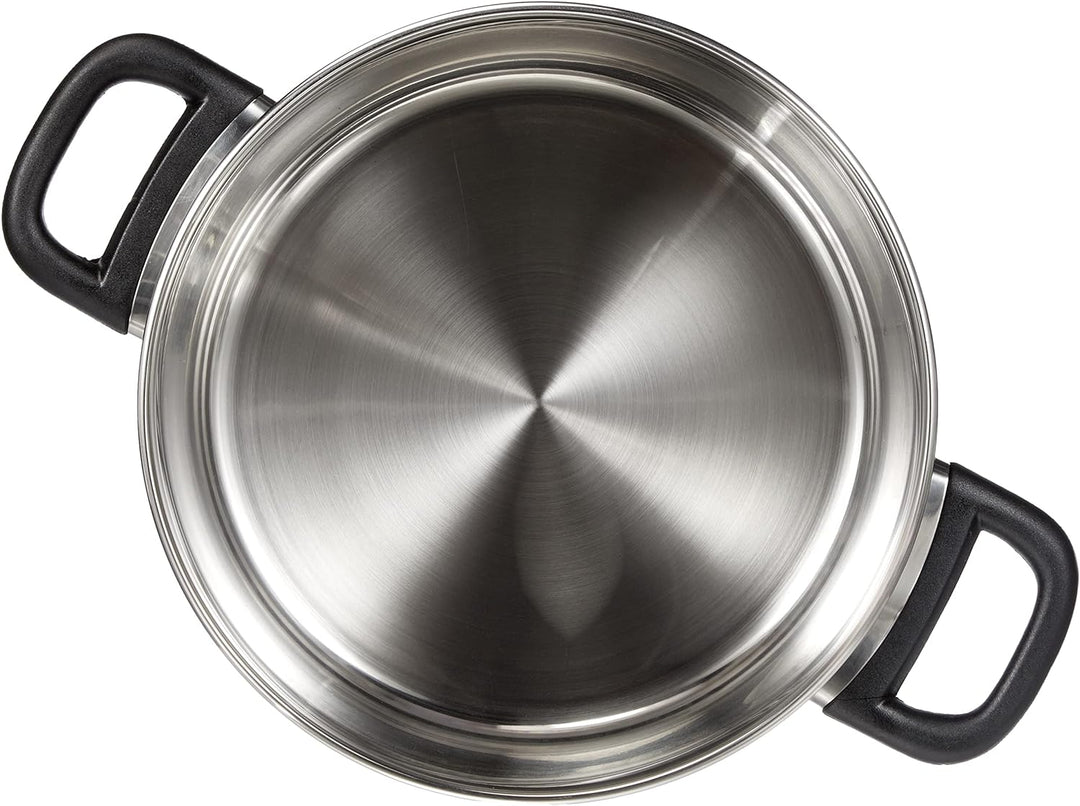 Lacor 14322 Garinox Bratentopf mit Deckel 22 cm 4 L