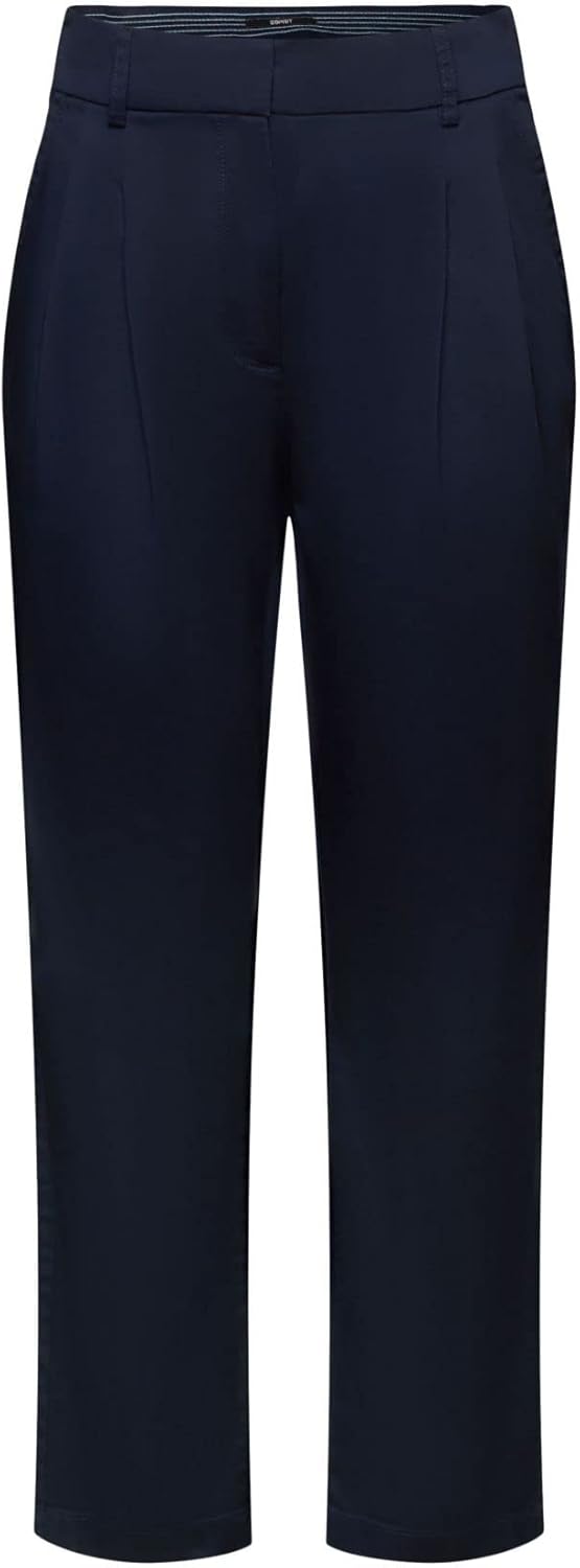 ESPRIT Damen Hose 34 400/Navy, 34 400/Navy