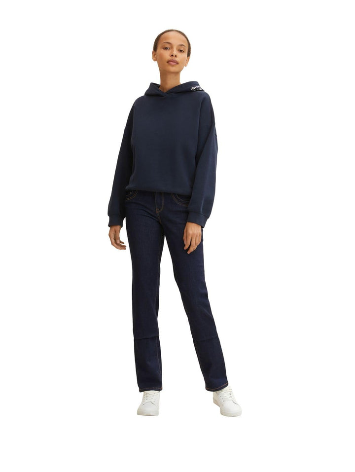 TOM TAILOR Damen Alexa Straight Jeans 30W / 30L 10138 - Rinsed Blue Denim, 30W / 30L 10138 - Rinsed
