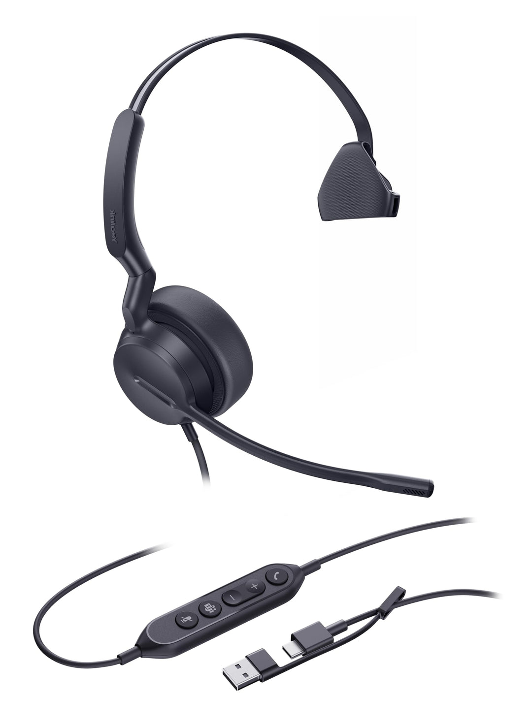 Yealink Headset UH42 Mono Teams USB-C/A, UH42 Mono Teams