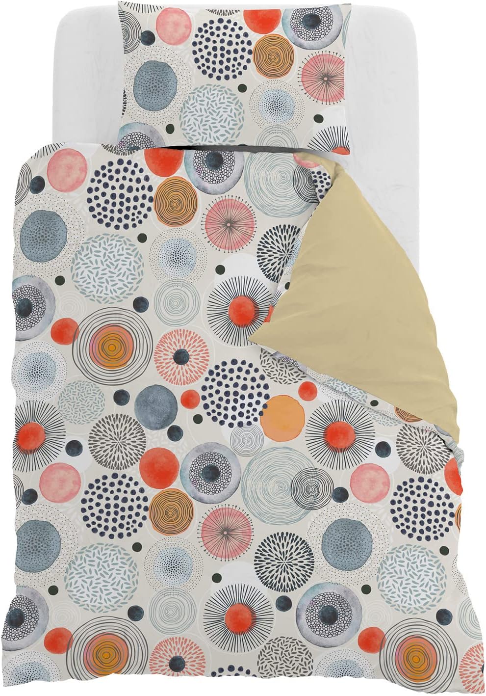 Italian Bed Linen Fantasy Bettbezug, Kleine doppelte Acquerello Kleine Doppelte, Acquerello Kleine D