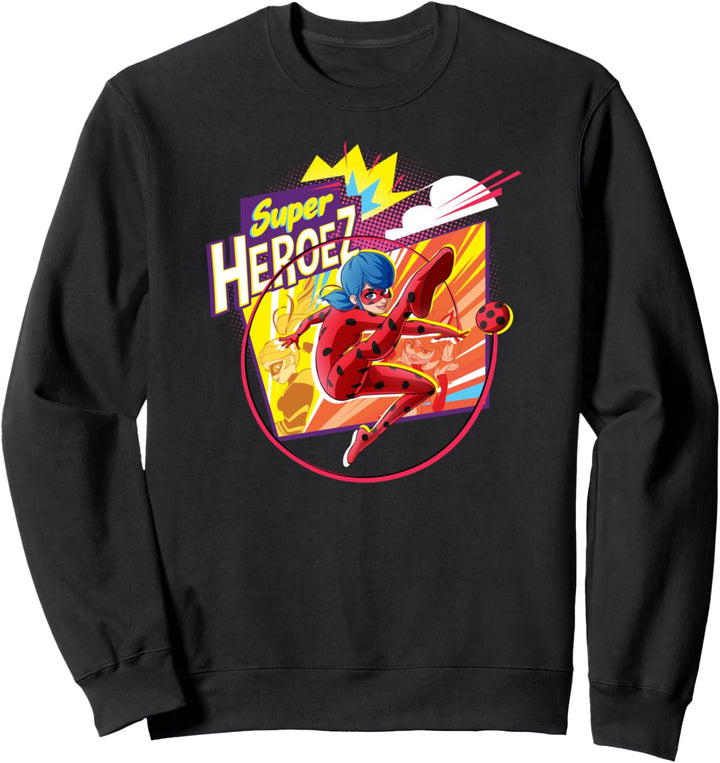 Miraculous Collection Ladybug Super Heroez Sweatshirt