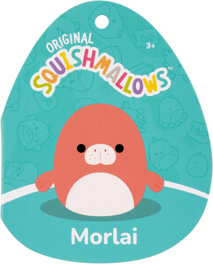 Squishmallows SQCR06634 - Morlai die Seekuh 40 cm, offizielles Kelly Toys Plüsch, superweiches Kusch