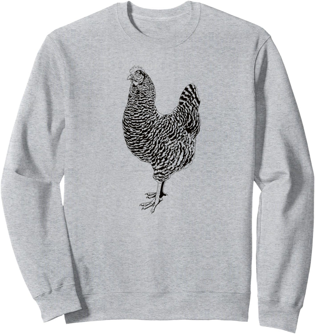 Zeichnung eines Amrock Huhn Sweatshirt