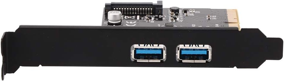 USB3.1 Erweiterungskarte für ASMedia ASM3142, 10 Gbit/S Type-C + Type-A Desktop Erweiterungskarte, A