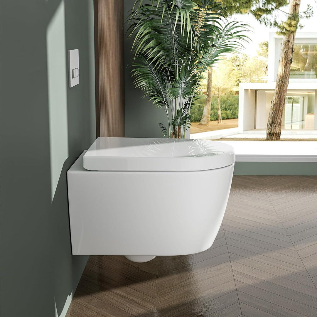 Rainsworth Nano Glaze Toilettendeckel Form D,Urea Formaldehyd Wc Sitz Mit Absenkautomatik,Ergonomisc