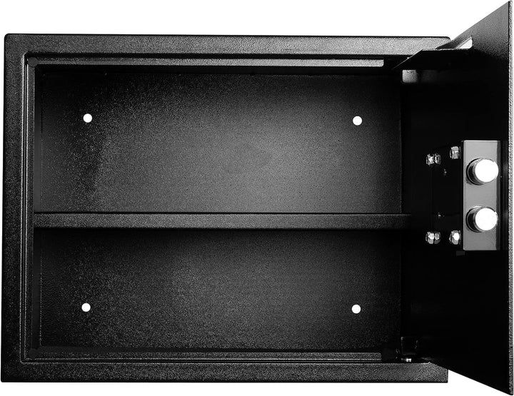 Genie Hand – Mechanische Tresorbox mit Einwurfschlitz – Doppelbartschloss (extra gross), extra gross