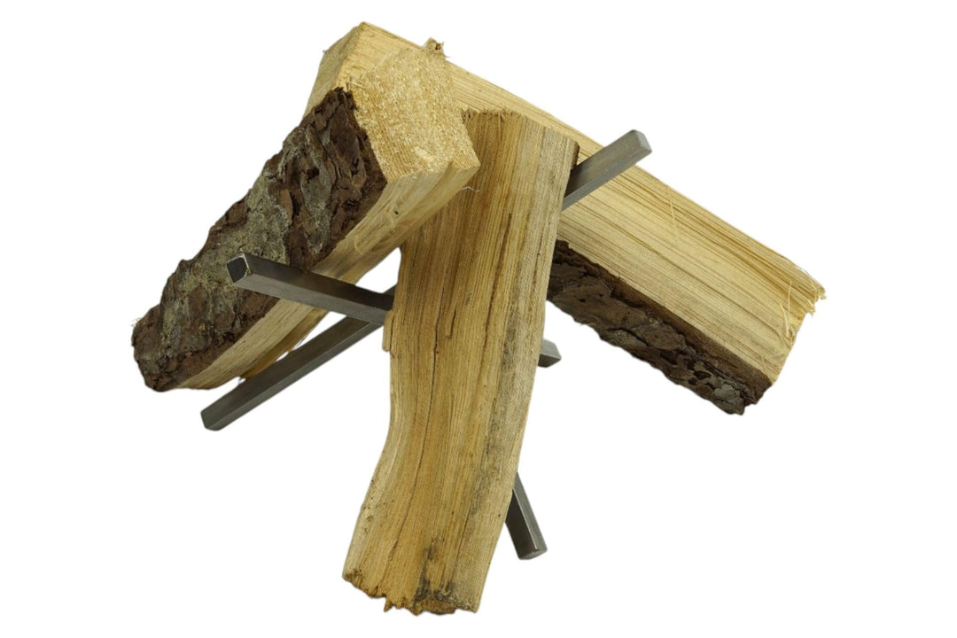 Feuerkreuz Feuerbock Kamin Feuerschale Lagerfeuer Edelstahl (300x300x300mm), 300x300x300mm