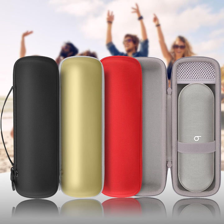 co2CREA Hart Reise Schutz Hülle Etui Tasche für Beats Pill Tragbarer Bluetooth Lautsprecher, Beats b