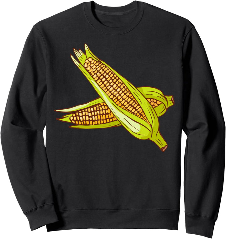 Mais Maiskolben Gemüse Vegetarisch Vegan Vegetarier Veganer Sweatshirt