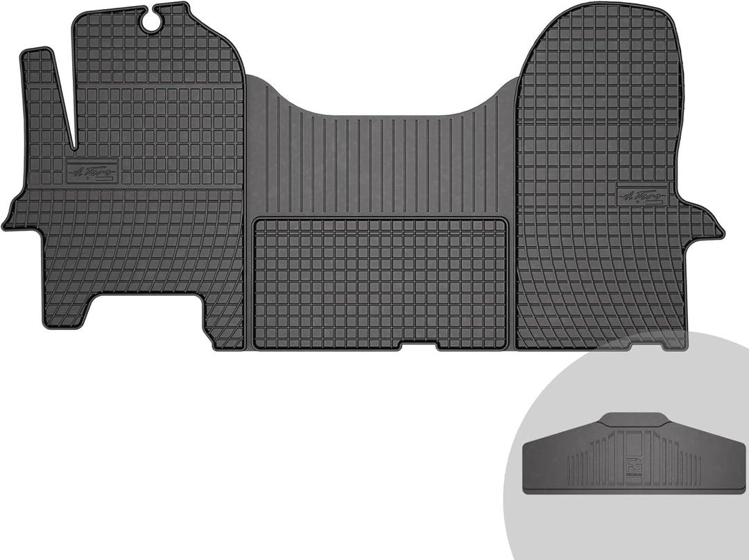 FROGUM EL Toro Gummimatten Ganzjähriges-Set von Autofussmatte Auto Fussmatten für Iveco Daily III 19