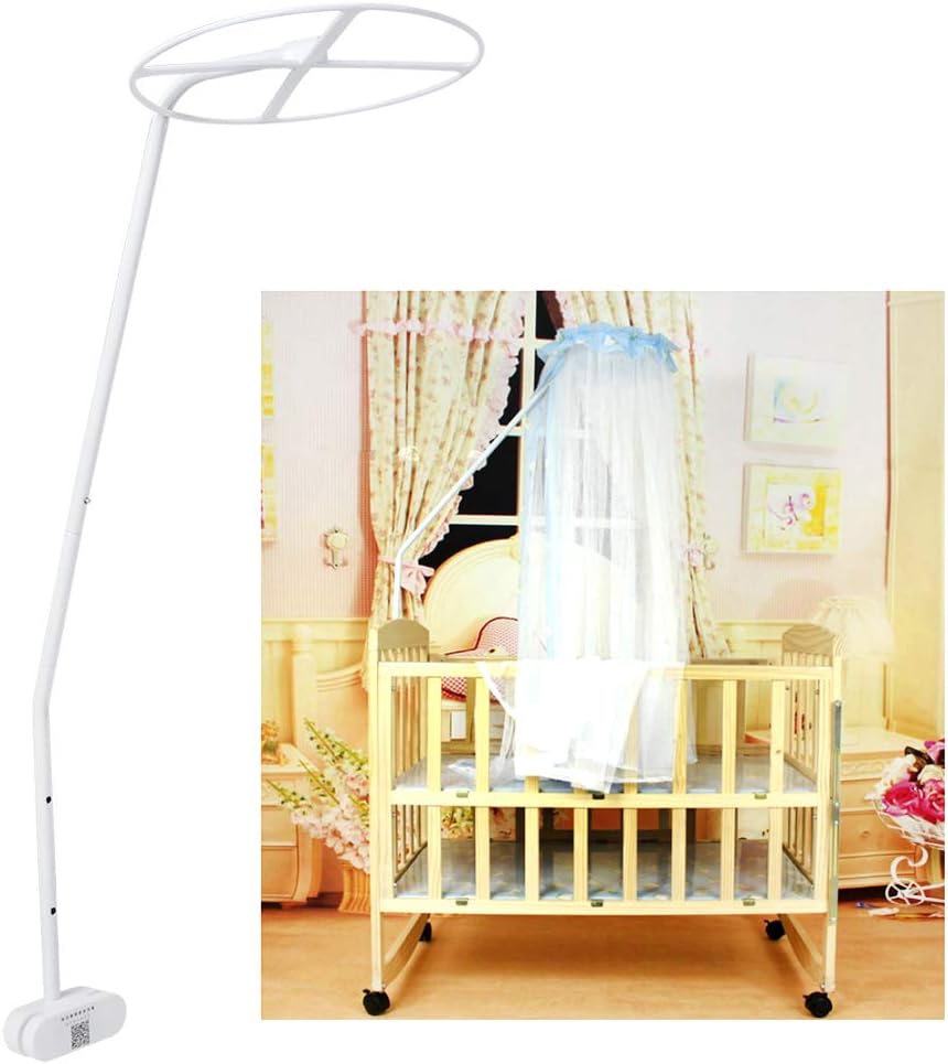 Moskitonetz-Ständer Set Verstellbar Clip On Krippe Baldachin Halter Rack Unterstützung Zubehör