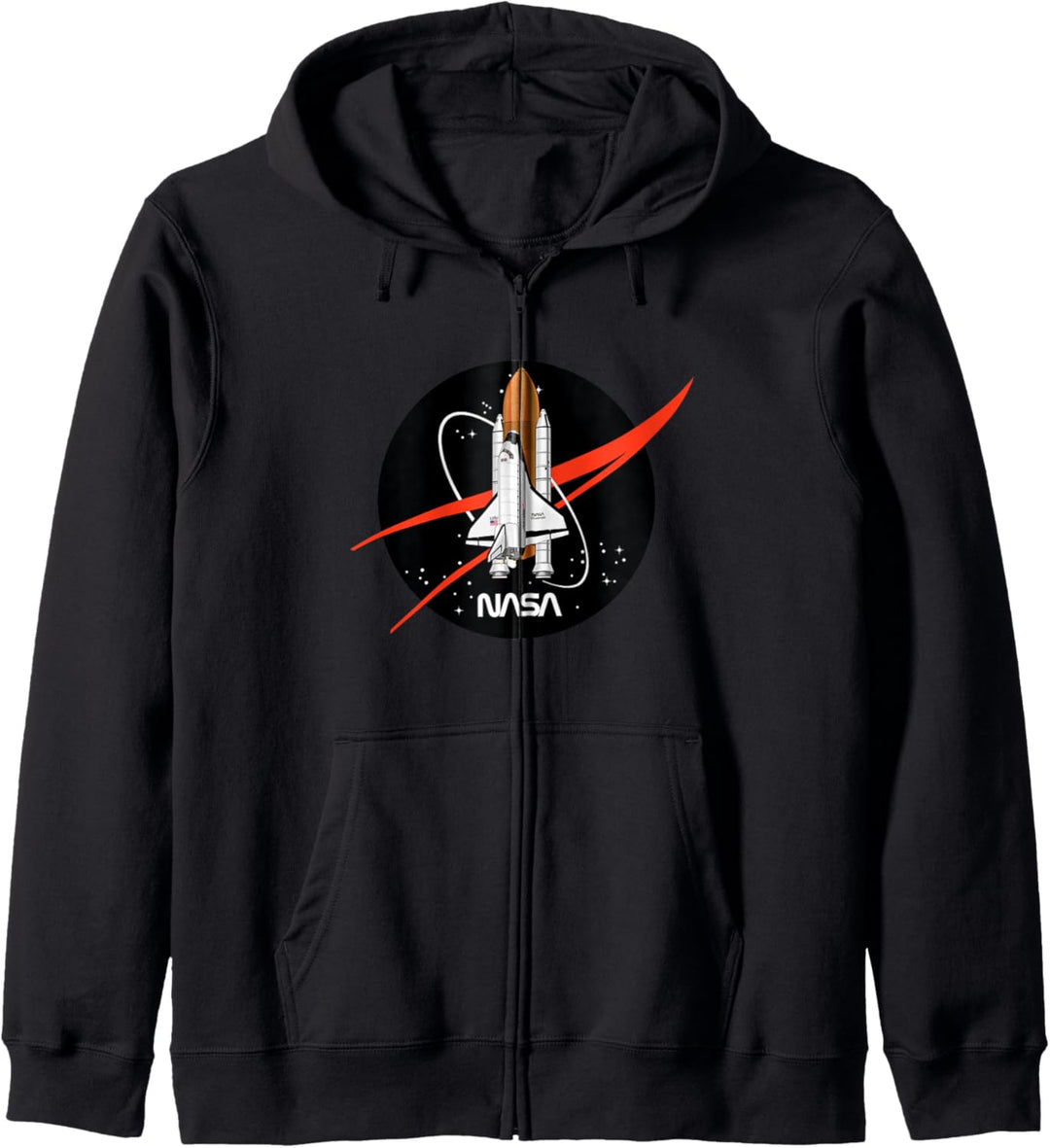 NASA Space Shuttle Take Off With Logo Kapuzenjacke