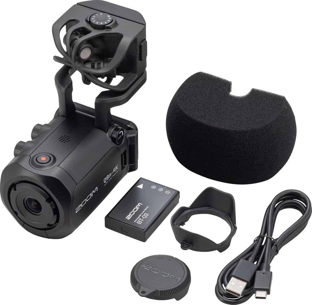 Zoom Q8n-4k Handy Video Recorder, Q8n-4K
