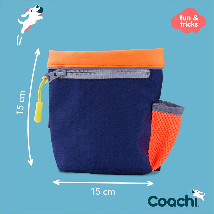 Coachi Train & Treat Bag, Beutel, geräumiges Leckerli-Fach, Reissverschlussfach, Kordelverschluss, s