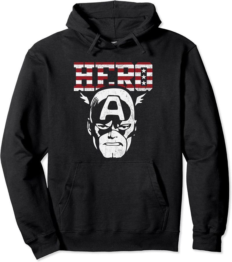 Marvel Captain America Hero Pullover Hoodie
