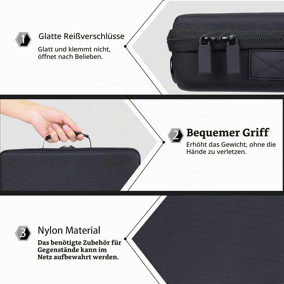 co2CREA Hart Reise Schutz Hülle Etui Tasche für Akai Professional APC Key 25 MK2 25-Tasten USB MIDI