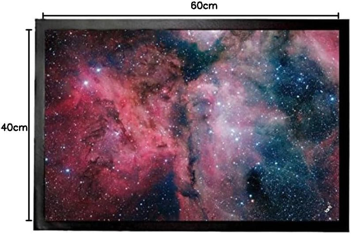 1art1 Der Weltraum Leuchtender Sternenstaub Und Kosmische Wolken Fussmatte Dekomatte Innenbereich |