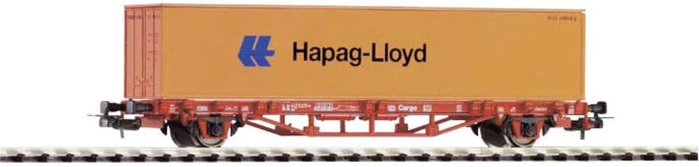 Piko 57700 Gear Trolley 57700-H0 Containertragwagen 40 Fuss DB Cargo Epoche V, orange