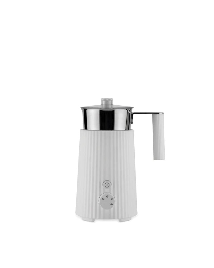 Alessi MDL13 B/UK Multifunktionaler Induktions-Milchaufschäumer, Kunststoff Edelstahl, Schwarz, Schw